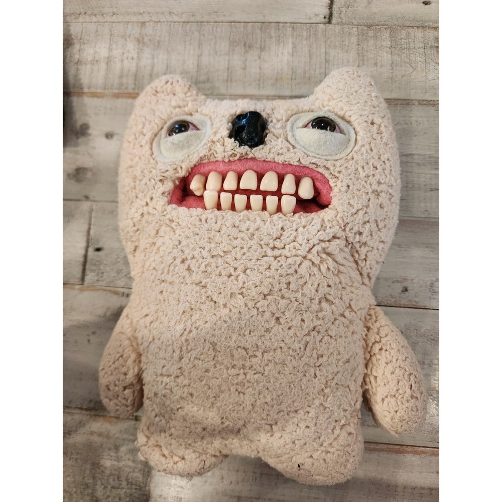 Fuggler Old Tooth Cream 2018 Spinmaster Retired Rare Plush Monster Sideways Nose